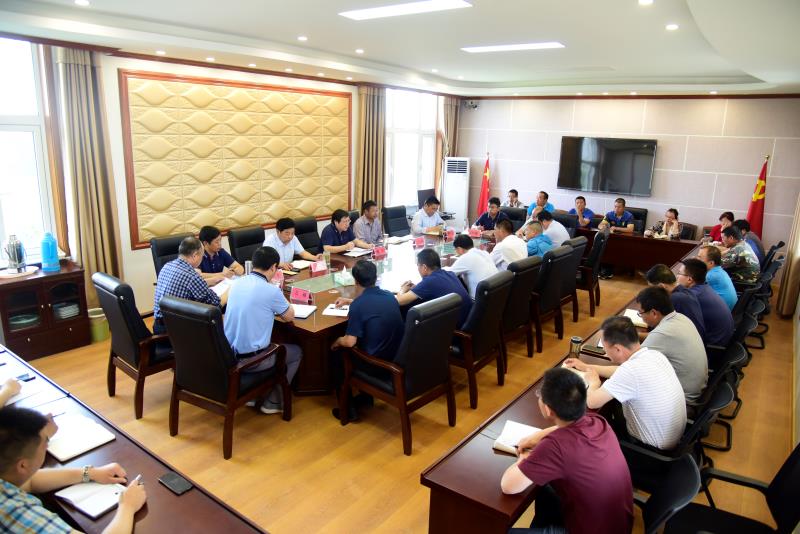 皖墾種業(yè)黨委書記、董事長陳軍到宿州分公司調(diào)研指導工作